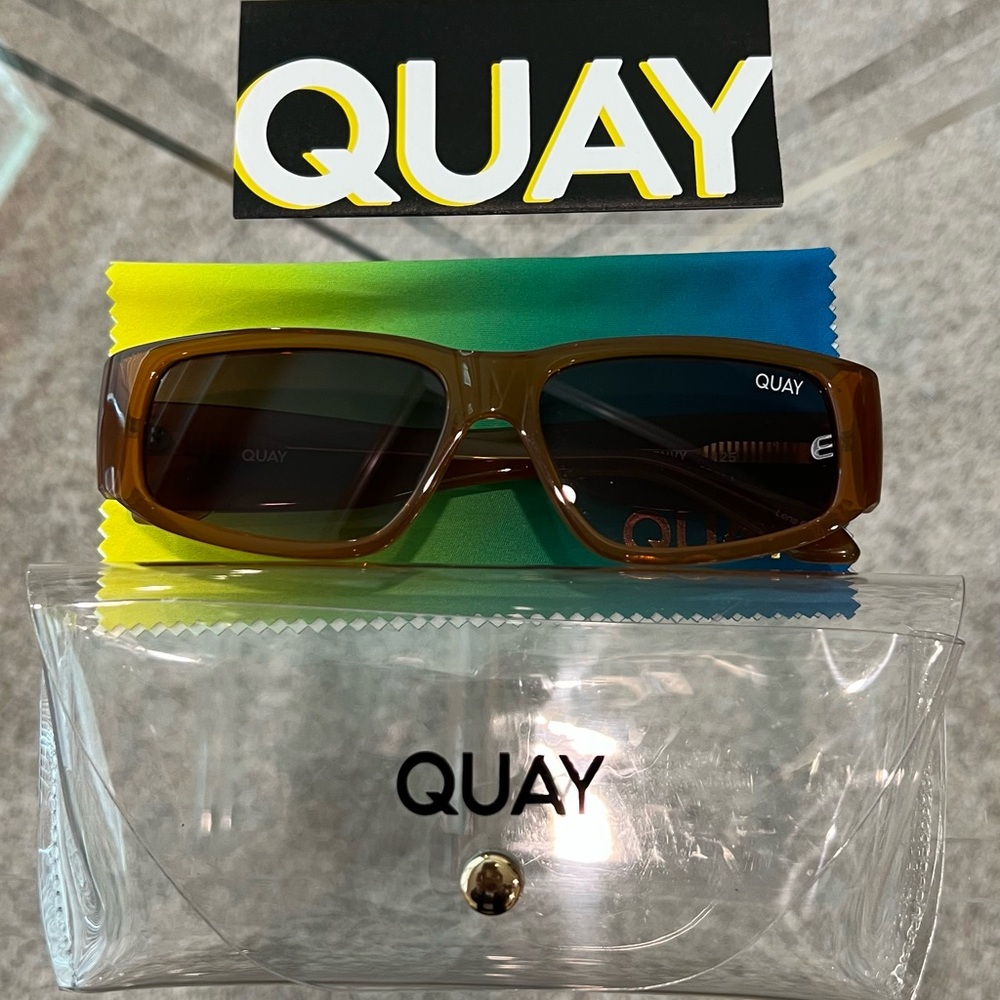 Quay No Envy - Milky Caramel Sunglasses